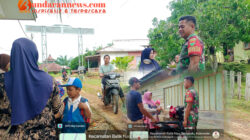 Babinsa Koramil 423-03/Lais Laksanakan Komsos dan Monitor Wilayah di Kecamatan Batik Nau