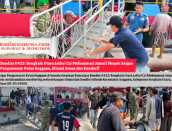 Dandim 0423/Bengkulu Utara Letkol Czi Muhammad Jumali Pimpin Satgas Pengamanan Pulau Enggano, Situasi Aman dan Kondusif