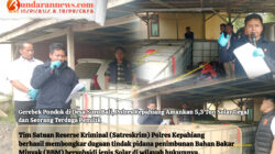 Gerebek Pondok di Desa Suro Bali, Polres Kepahiang Amankan 5,3 Ton Solar Ilegal dan Seorang Terduga Pemilik