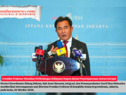 Presiden Prabowo Tekankan Perlindungan Kekayaan Negara dalam Penyempurnaan Aturan Korupsi